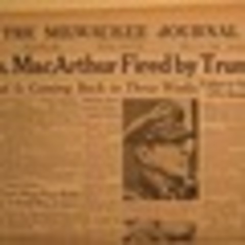 Truman fires MacArthur