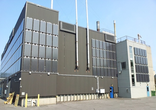 NRCan CanmetENERGY Solar Wall