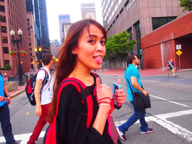 First time, I came to the USA by myself