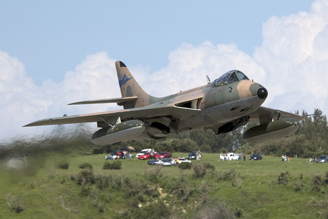 Hawker Hunter is flown for the First Time