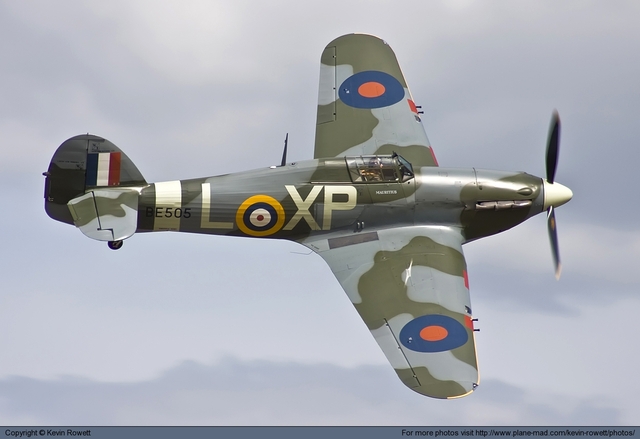 The Hurricane joins the RAF