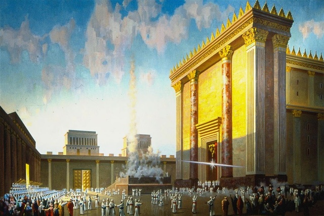 בית המקדש השני בתקופת הורדוס- הורחב בשנת 19 לספירה