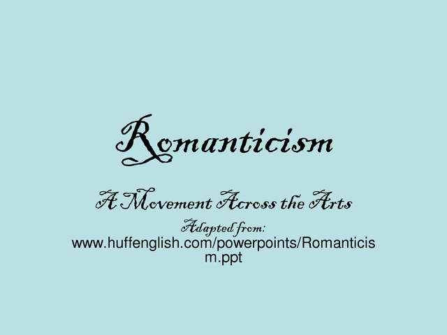 Romanticism