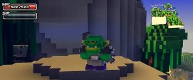 Early stages of cube world