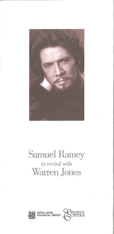 Samuel Ramey in recital