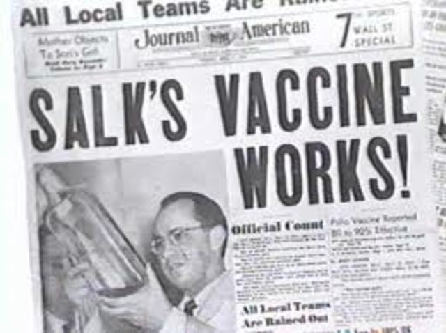 polio vaccine discovered