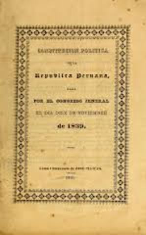 La Constitución Política del Perú de 1839