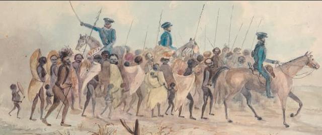 Controlling free movement of Aboriginals