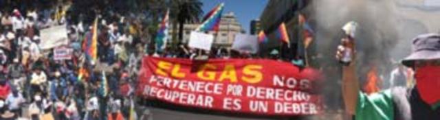 Bolivian gas war (2003-2006)