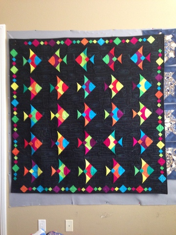 Black Fish Quilt DONE