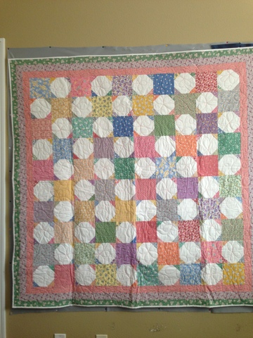 Snowball Quilt DONE