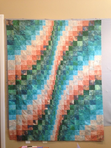 Started Bargello Quilt