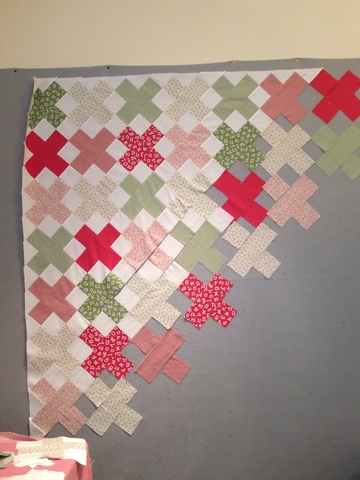 Started Baby Quilt