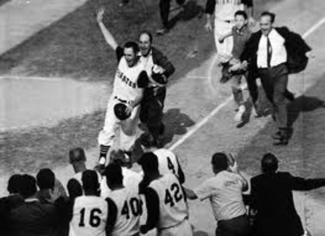 - Pirates win World Series, Bill Mazeroski