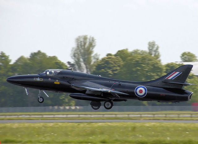 Hawker Hunter first flown