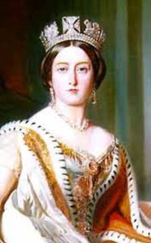 Victoria become Queen of England