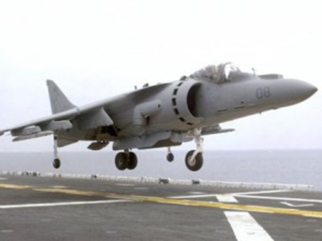 Harrier Jump Jet was flown for the first time