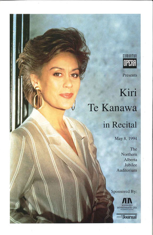 Kiri Te Kanawa in recital