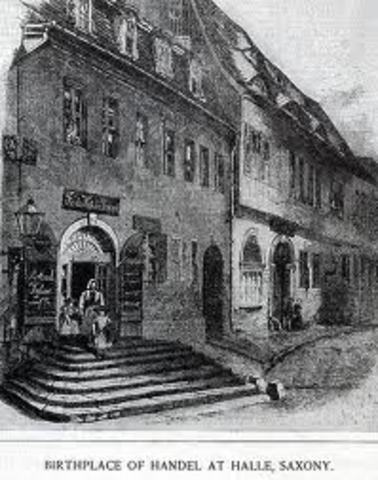 Handel's Birth