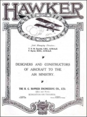 Formation of the Hawker Company