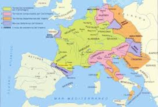 Tratado de Verdún. División de Europa y surgimiento de Italia, Francia y Alemania