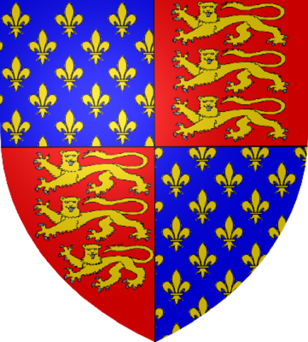 La dinastía Plantagenet con la corona inglesa