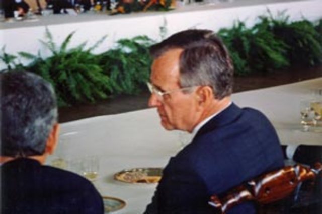 President Bush at Earth Summit