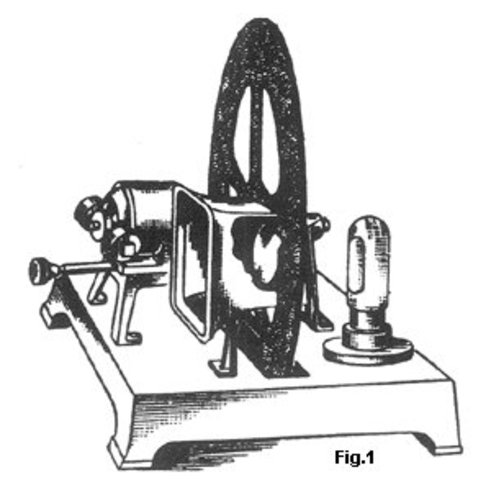 First electromechanical television