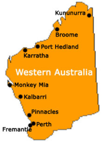 State changed name to Western Australia