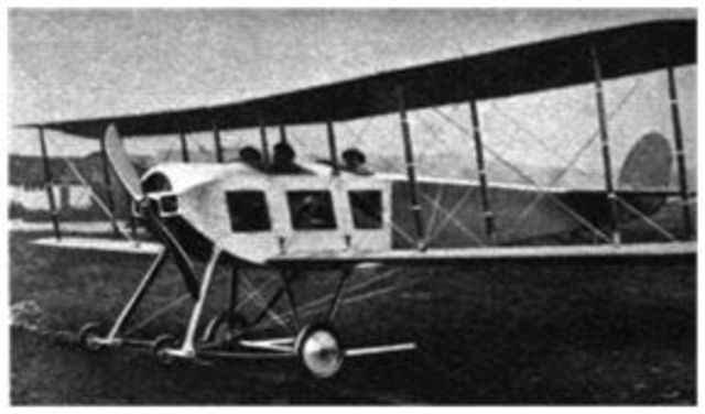 Creation of the Sopwith three-seater