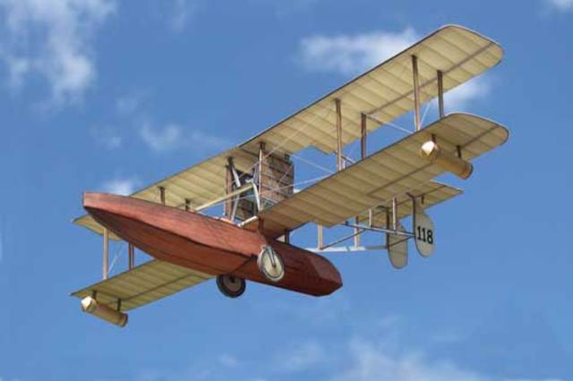 Creation of the Sopwith "Bat Boat"