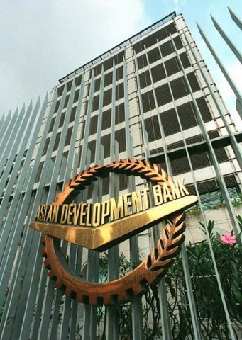 Giving hand form Asian Development Bank