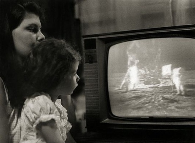 Neil Armstrong televised