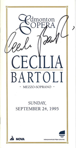 Cecilia Bartoli in recital