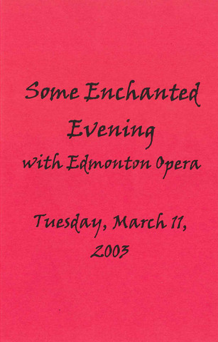 Some Enchanted Evening