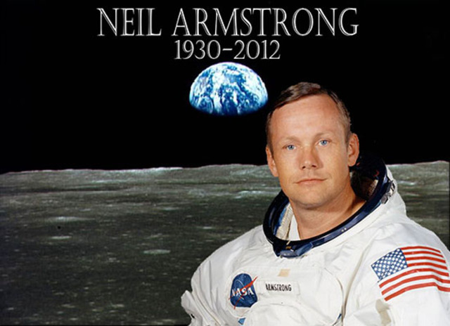 First Man on Moon (Neil Armstrong, USA)