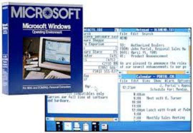 Microsoft Ships Windows 1.0