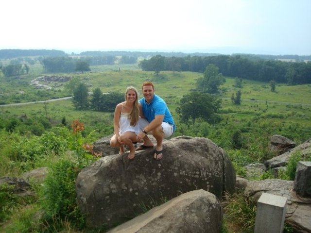 Enjoying Gettysberg - wonderful view!