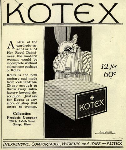 The first successful sanitary napkin went on sale