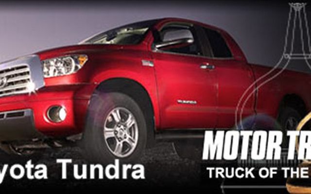 Tundra Wins Another Truck of The Year Award