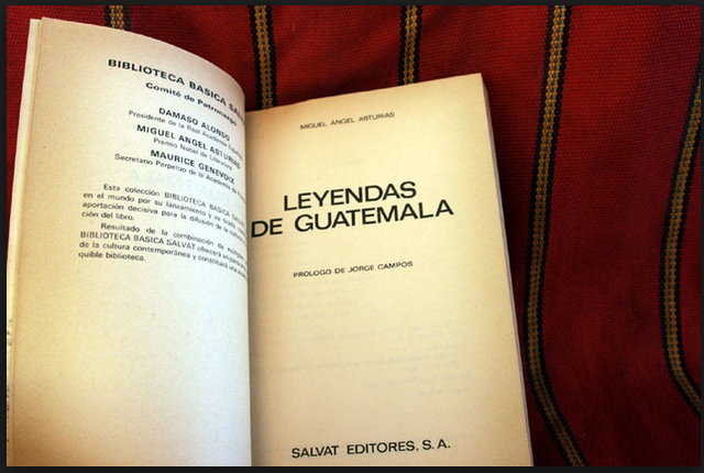 Asturias edita en Madrid, España, su libro Leyendas de Guatemala, que de inmediato atrae la atención de los críticos de Europa. Pronto es traducido en varios idiomas y señala el inicio de su carrera literaria.  El libro está formado por una serie de relat