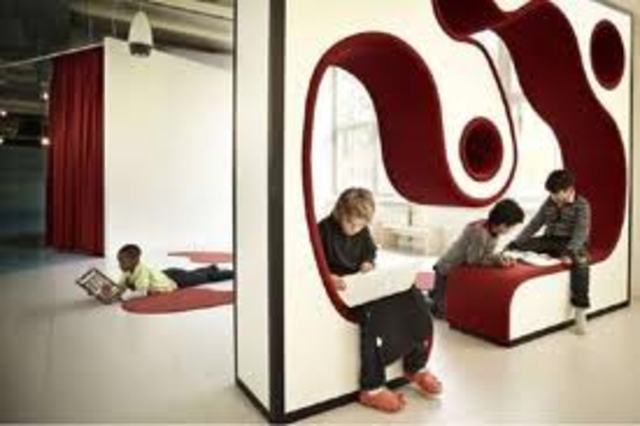 Classrooms replaced by collaborative learning environments