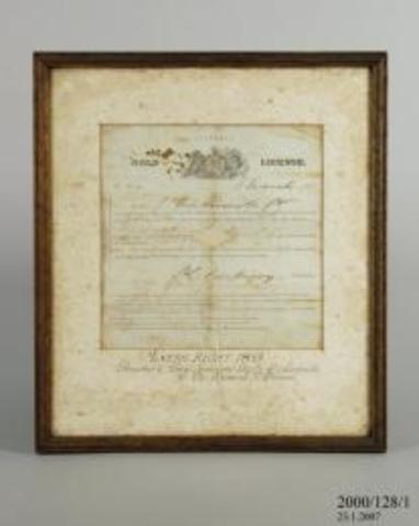 Gold licences are introduced