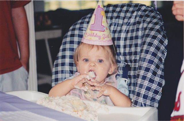 My first birthday!