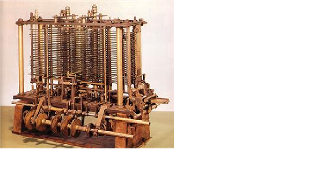 Charles Babbage designs his first mechanical computer