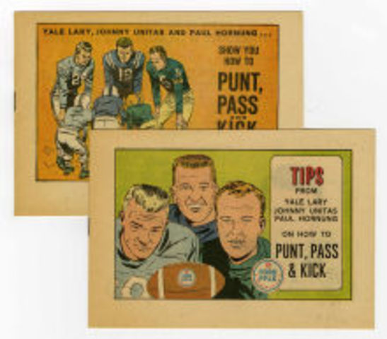 Won the Punt, Pass, and Kick Competition