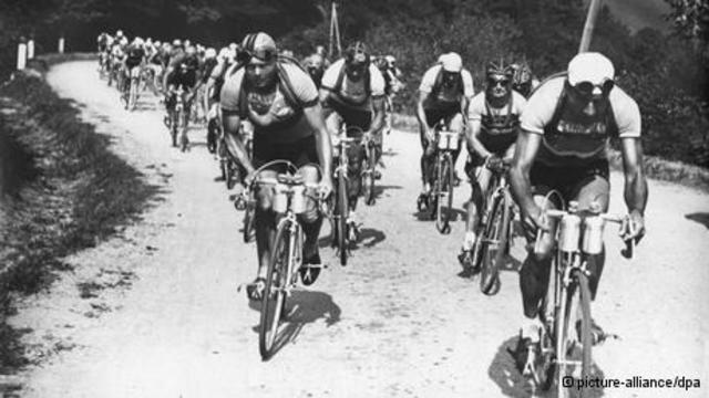 First Tour de France bicycle race