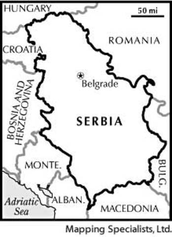 Austria declared war on Serbia