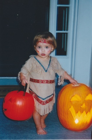 First Halloween that I remember