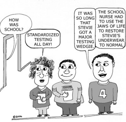 Radical shift in testing structure